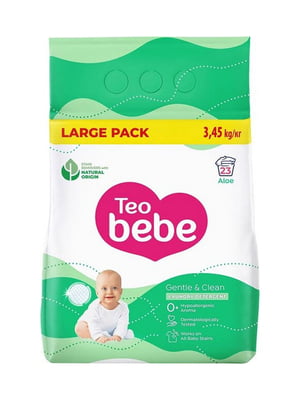 Пральний порошок Teo bebe Gentle & Clean Aloe 3.45 кг | 6824756