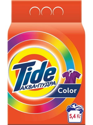 Пральний порошок Tide Аква-Пудра Color 5.4 кг | 6824845