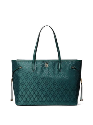Большая сумка тоут Victoria's Secret 1159801714 (Зеленый, One size) | 6824908