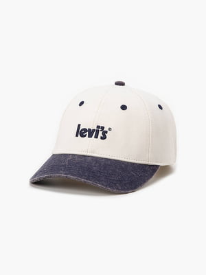 Бейсболка Levi's кепка с логотипом 1159801396 (Синий, One size) | 6825014