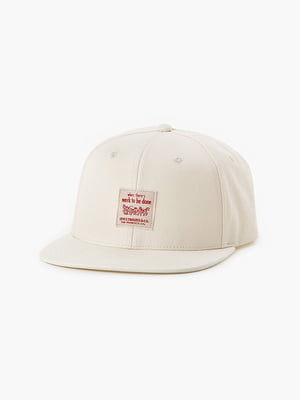 Бейсболка Levi's кепка з логотипом 1159801458 (Білий, One size) | 6825020