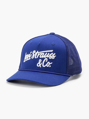 Бейсболка Levi's кепка с логотипом 1159801460 (Синий, One size) | 6825022