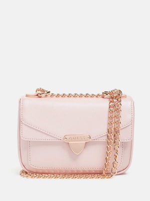 Жіноча сумочка Guess на ланцюжку 1159799111 (Рожевий, One size) | 6825210