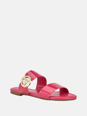 Витончені жіночі сандалі GUESS з логотипом 1159801303 (Рожевий, 37,5) | 6825238