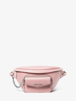 Большая сумка-слинг Michael Kors с кошельком 1159800801 (Розовый, One size) | 6825348