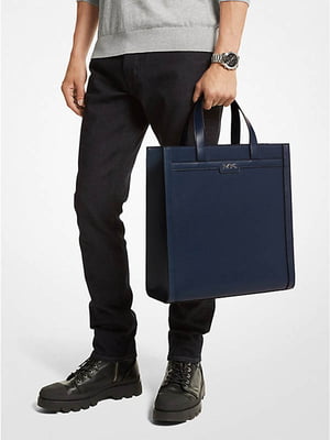 Чоловіча сумка Michael Kors з логотипом 1159801002 (Синій, One size) | 6825354
