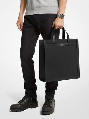 Чоловіча сумка Michael Kors з логотипом 1159802293 (Чорний, One size) | 6825395