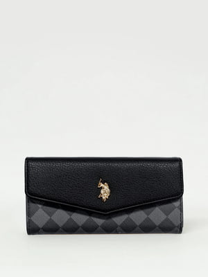 Стильний жіночий гаманець US Polo Assn 1159801003 (Чорний, One size) | 6825410