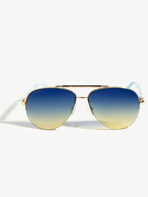 Солнцезащитные женские очки U.S. Polo Assn 1159801021 (Синий, One size) | 6825419