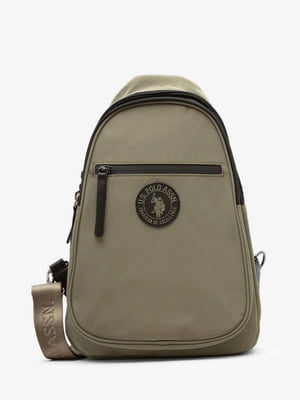 Поясна сумка слінг US Polo Assn 1159801025 (Зелений, One size) | 6825422