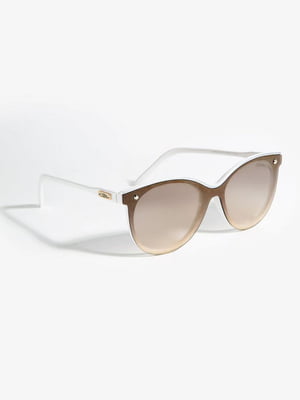 Солнцезащитные женские очки U.S. Polo Assn 1159801046 (Белый, One size) | 6825430