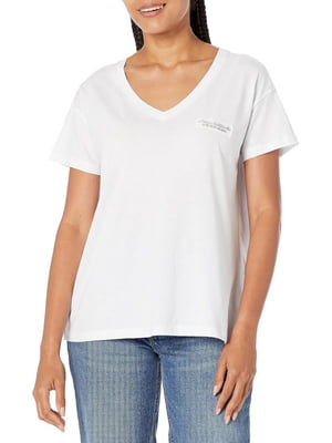 Женская футболка Armani Exchange 1159802103 (Белый, S) | 6825468