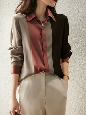 Блуза-сорочка жіноча класична | 6826394