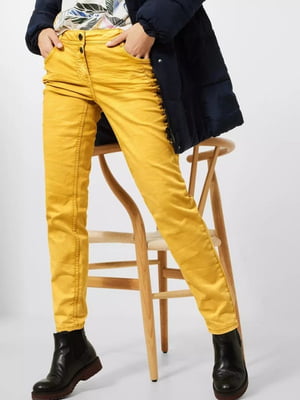 Жовті стрейчові джинси скіні | 6827452