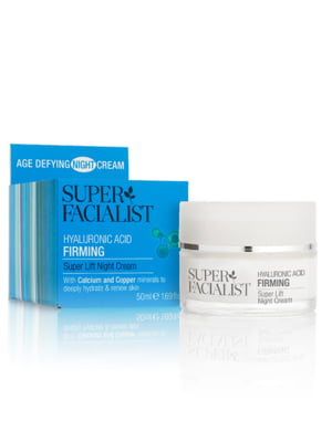 Крем нічний для обличчя Super Facialist Hyaluronic Acid Fiming (50 мл) | 6821629