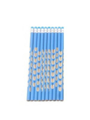 Набір олівців ч/гр з ластиком 10шт/наб | 6722572
