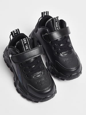 Кросівки чорного кольору на липучках | 6828557