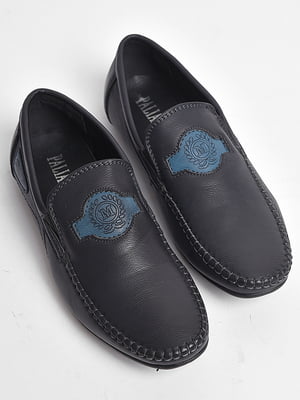Туфлі підліткові темно-синього кольору  | 6828662