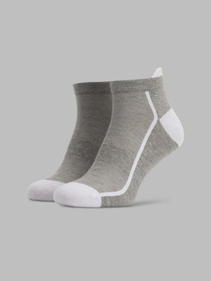 Шкарпетки сіро-білі | 6829482