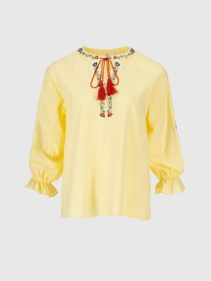 Жовта  сорочка-вишиванка | 6829488