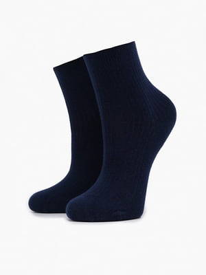 Шкарпетки темно-сині | 6829533