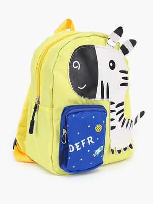 Рюкзак дошкільний жовтий з малюнком | 6829636