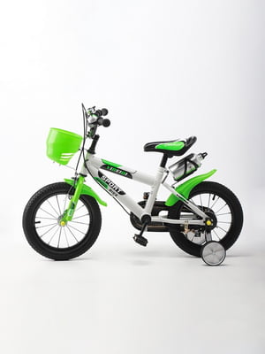 Двоколісний дитячий велосипед з підтримуючими колесами | 6829643