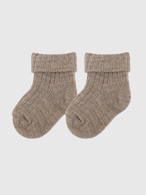 Шкарпетки для малюків коричневі | 6829915