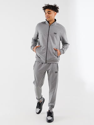 Сірий спортивний костюм: кофта і джогери | 6830195