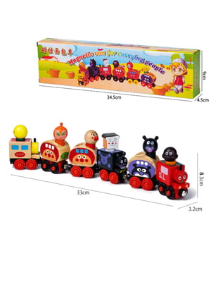 Дерев'яна іграшка: потяг | 6830198