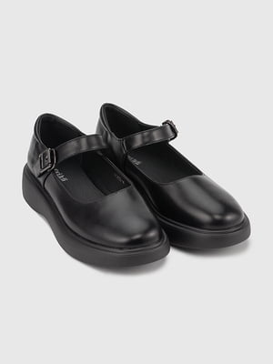 Чорні туфлі з екошкіри | 6830221