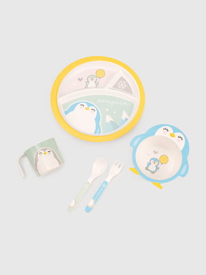 Набір дитячого посуду “Пінгвін” | 6830744