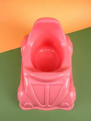 Горщик-машинка (11 х 23 х 37 см) рожевий | 6831181