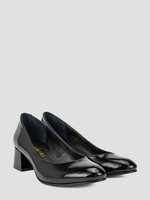 Лакированные черные туфли-лодочки | 6831965