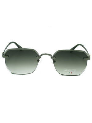 Сонцезахиснi окуляри з сіро-зеленим градієнтом | 6832867