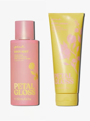 Набір для тіла Petal Gloss від Pink: міст та лосьйон (236 мл / 250 мл) | 6833794
