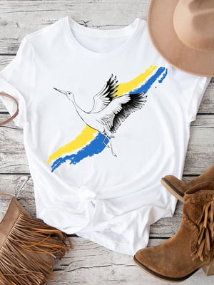Футболка біла “Storks of Ukraine” | 6834174