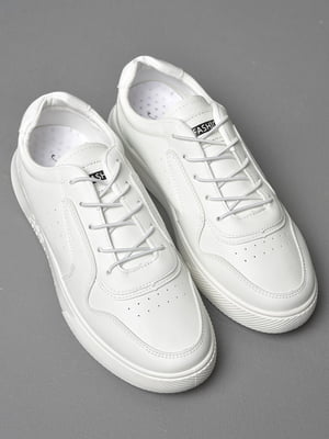 Кросівки білі на шнурівці | 6835751