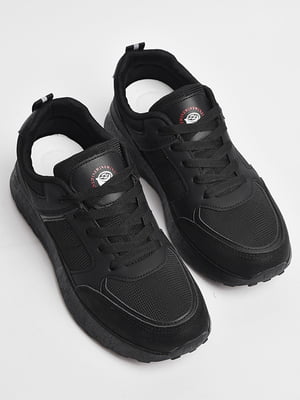 Кросівки чорного кольору на шнурівці  | 6835758