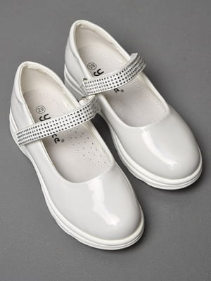 Білі туфлі на липучках | 6835767
