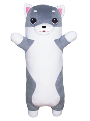 М'яка іграшка-обіймашка "Кіт Мурчик" сірий (100 см) | 6834637
