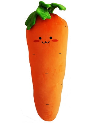 М'яка іграшка-обіймашка "Морквинка велика" (70 см) | 6834641