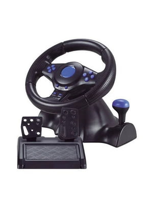 Кермо з педалями 3в1 Vibration Steering wheel | 6838723