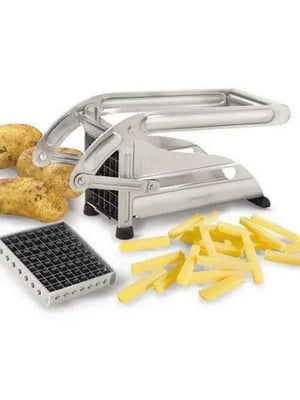 Ручна металева картоплерізка Potato Chipper для нарізки картоплі фрі UN12-15 | 6838757