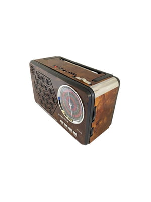 Компактний портативний радіоприймач  RT-715 з ліхтариком, Bluetooth FM USB SD | 6839062