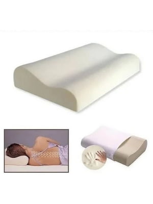 Ортопедична подушка Comfort Memory Pillow, подушка з пам'яттю (30х50 см) | 6839245