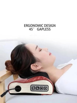 Якісний масажер подушка для спини та шиї FG214 | 6839246