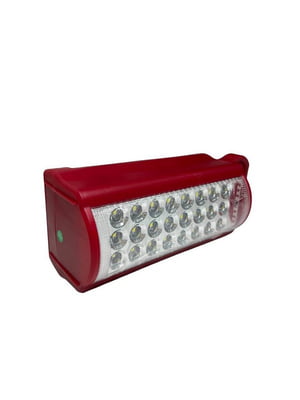 Кемпінговий прожектор світильник ALMANA з Power bank ALMANA KP-6324, 24 LED з павербанком червоний | 6839368