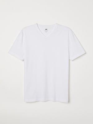 Хлопковая белая футболка | 6840633