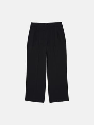 Черные прямые брюки с карманами | 6844303